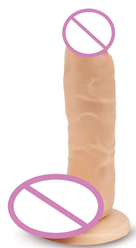 Телесный фаллоимитатор с присоской - 15 см. | Красота и здоровье