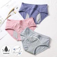 antibacterial cotton menstrual panties leak proof physiological period underwear ladies breathable briefs lenseria sexy mujer