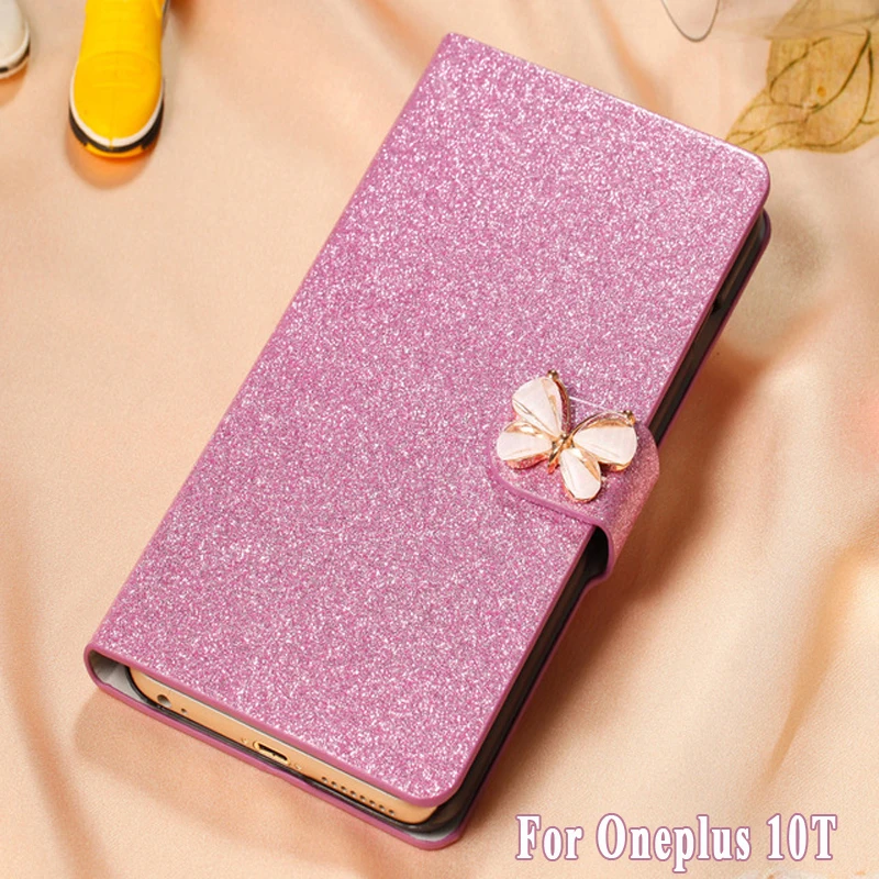

Flip Cover For Oneplus 10T Case Luxury Glitter Diamond Leather Mobile Phone Case For Carcasa One plus 10 T Oneplus10T Mujer Etui
