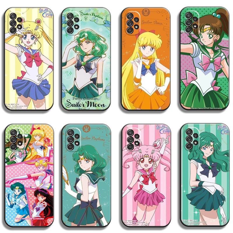 

Мультяшные чехлы для телефонов с Сейлор Мун для Samsung Galaxy A51 4G A51 5G A71 4G A71 5G A52 4G A52 5G A72 4G A72