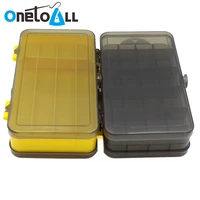 onetoall 13 compartment fishing box double sided lure hook storage case container waterproof bait organizer high strength tackle