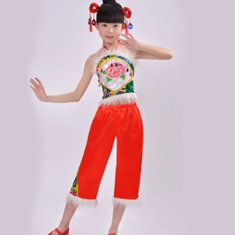 Детский костюм для танцев Янко выступления в национальном стиле благоприятный и