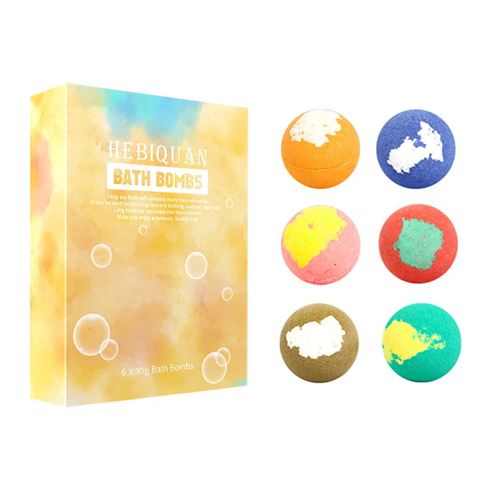 

1 Set 6Pcs Household Lavender Essential Oilss Shower Balls Shower Bathroom Supplies