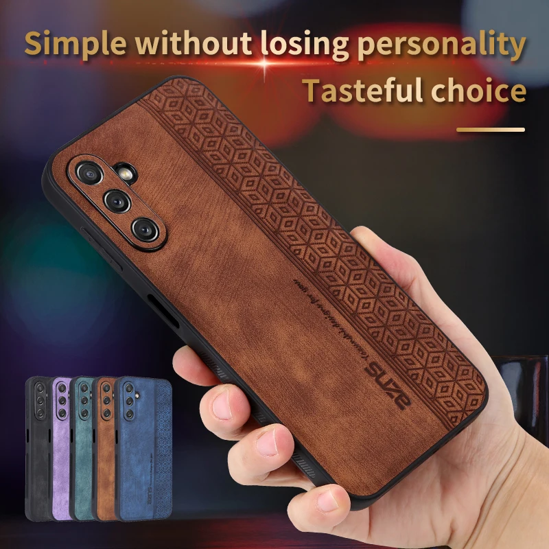 Кожаный чехол для Samsung Galaxy M04 M55 M14 4G