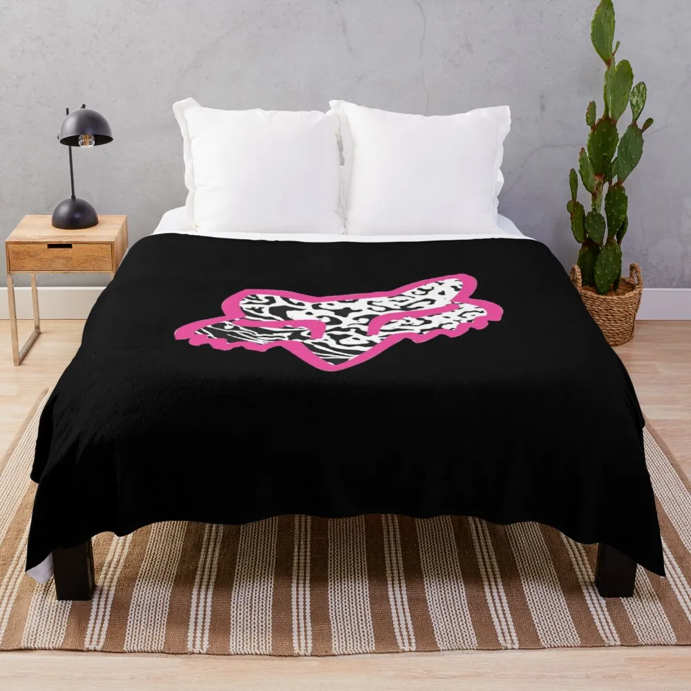 

the best pink head Throw Blanket Large Blanket Loose Blanket Semi-Toral Blanket