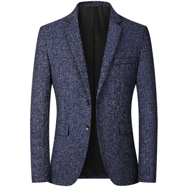 

New Fashion Men Dress Suits Business Casual Men Slim Fit Blazers High Quality Men Blazers and Jackets Blue/Grey/Black
