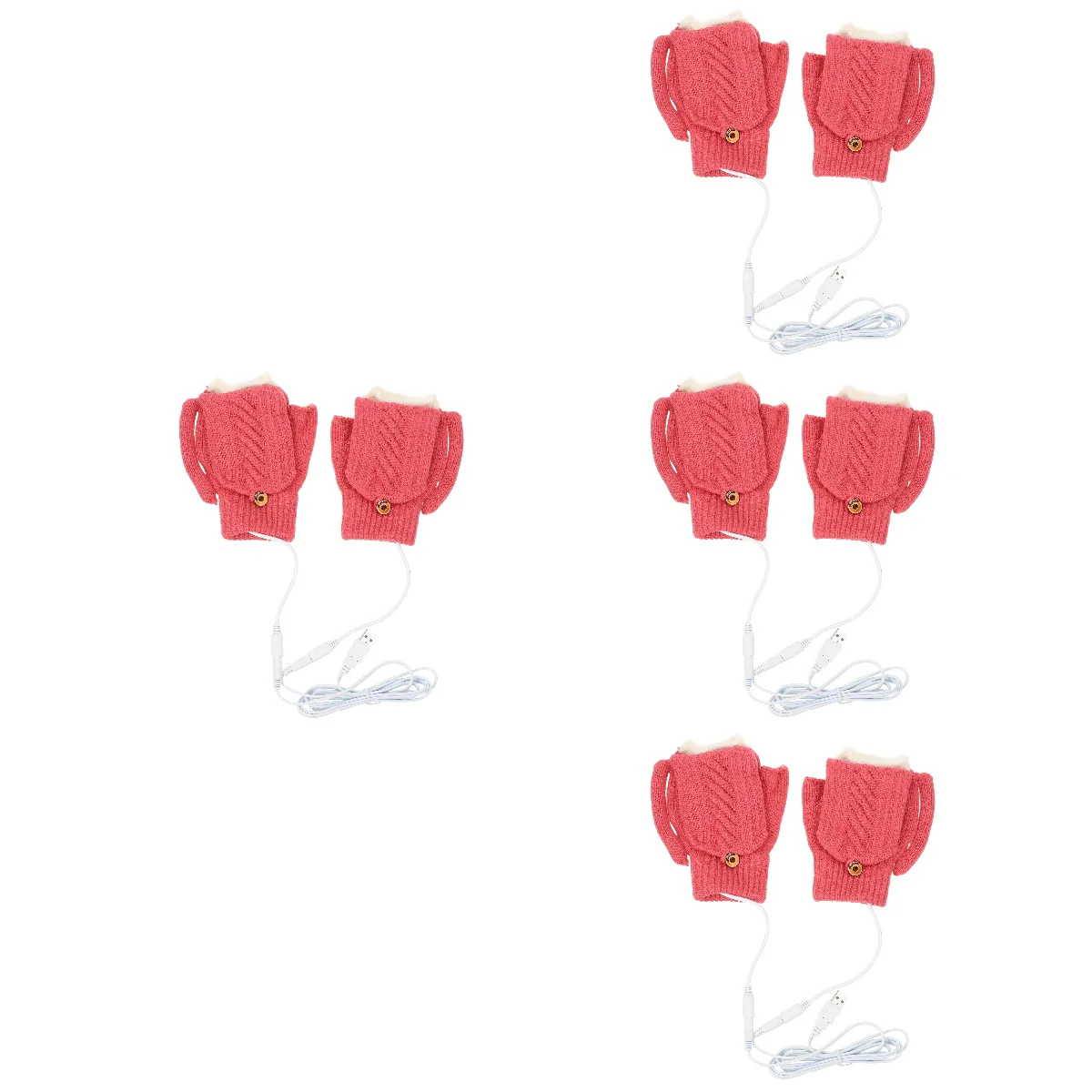 

4 Sets USB Heated Heated Men Heating Thermal
