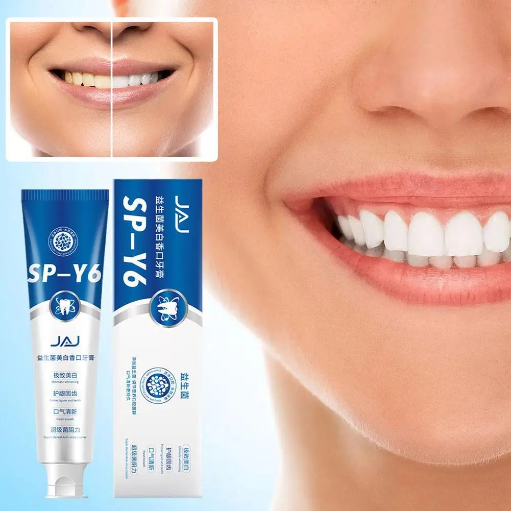 

Зубная паста пробиотическая для удаления пятен и отбеливания полости зубов