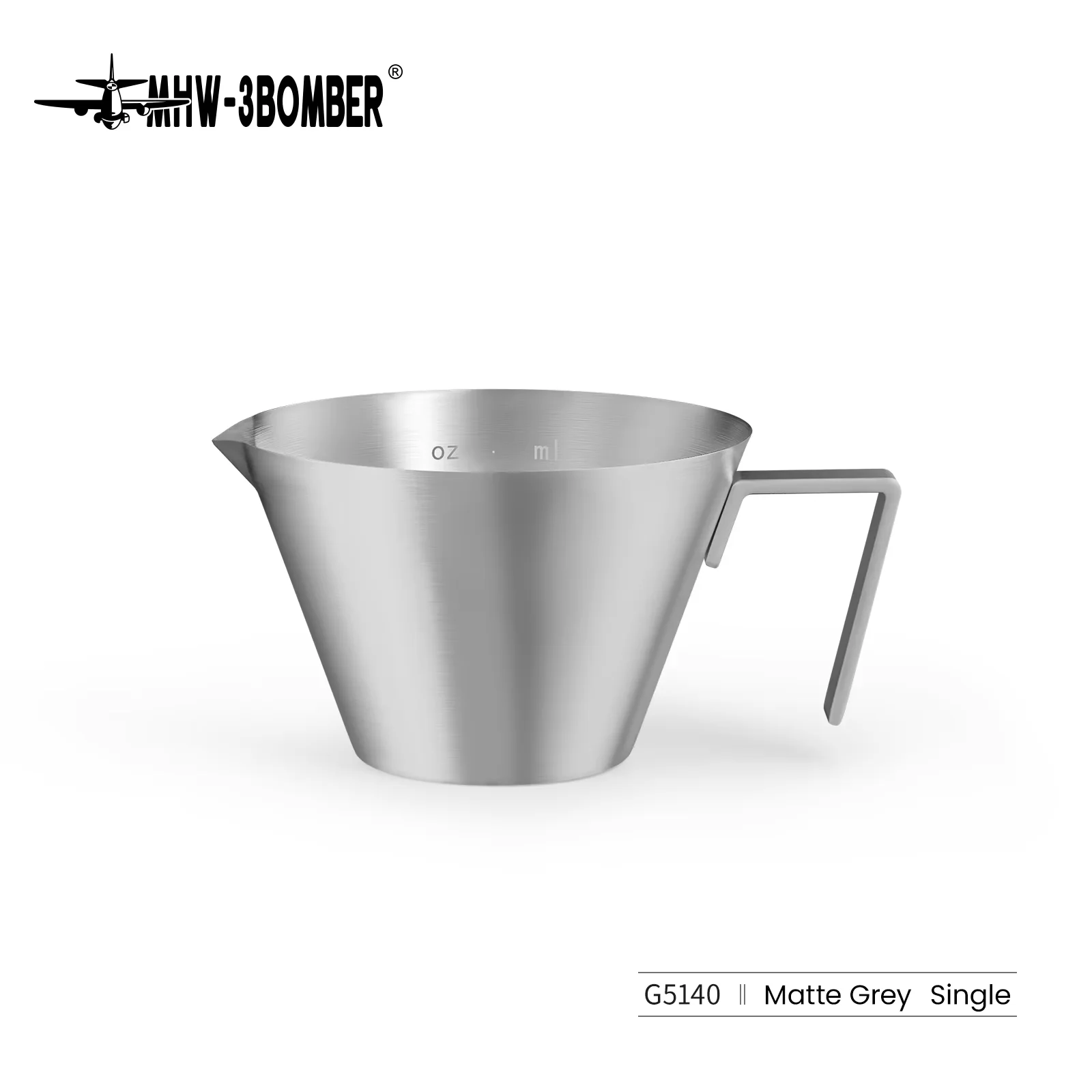 

Мерный стакан для эспрессо MHW-3BOMBER 100 мл из нержавеющей стали