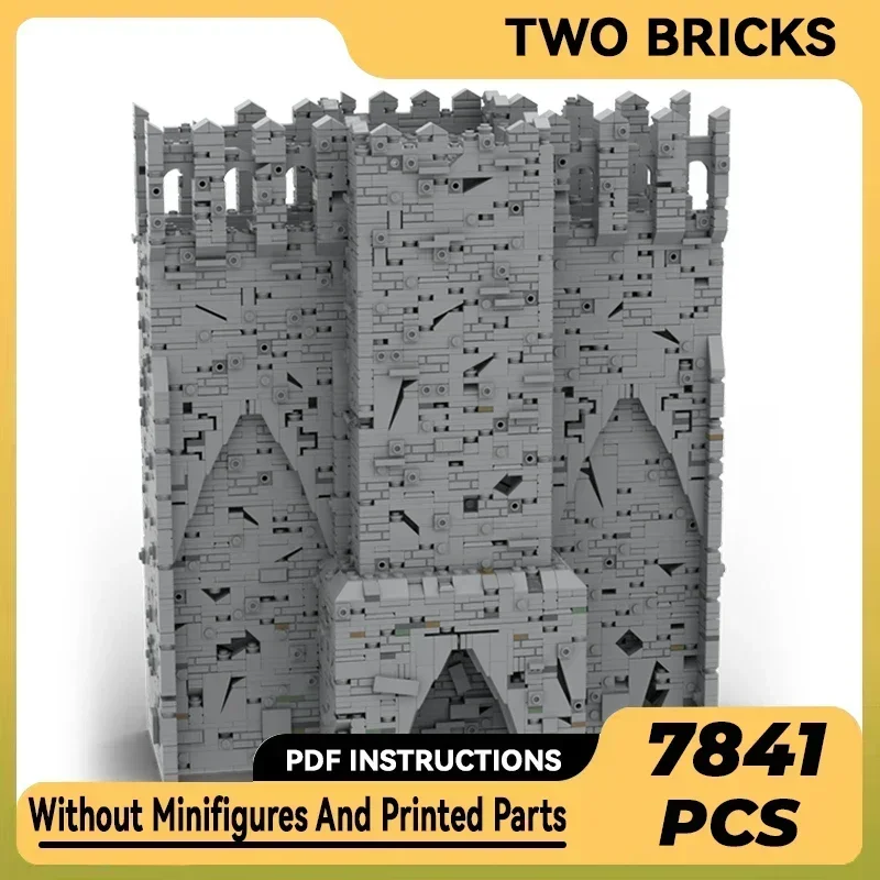 Знаменитая пленочная крепость модель Moc строительные кирпичи замок настенные