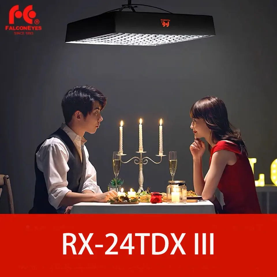 

Falcon eyes RX-24TDX III 220w Bi-color СВЕТОДИОДНЫЙ Video 3000k-5600k