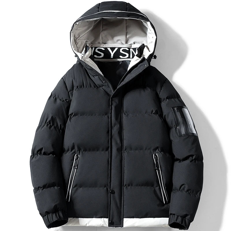 Черная парка, Мужская водонепроницаемая