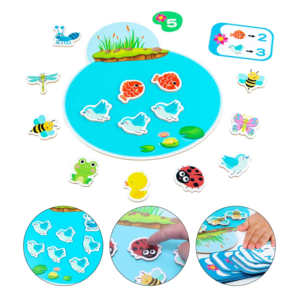

1 Set of Kids Math Counting Toys Interesting Teaching Aids Enlightenment Toys