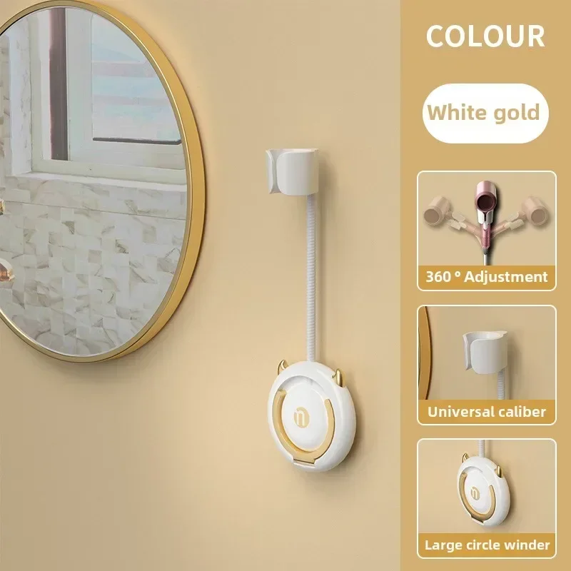 Угловые стеллажи для хранения в ванной комнате без перфорации. Кронштейн для фена. Настенная полка для хранения. Стеллаж для хранения приспособлений для ванной комнаты.