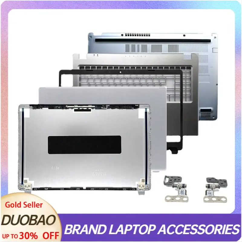 

New For Acer A515-52 A515-52G 52K A515-43 43G LCD Back Cover Front Bezel Hinges Bottom Case Rear Lid Screen Back Case Metal 15.6