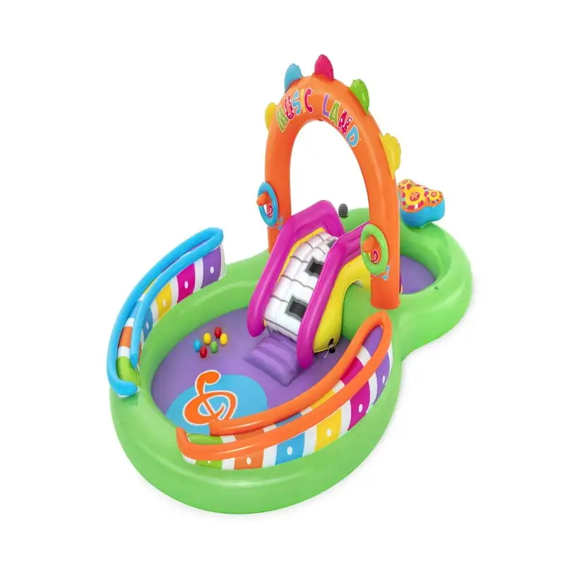 

‘N Splash Multicolor Inflatable Child Water Center Summer gadgets Salva vidas para niños Beach toys Beach toys for kids Pool