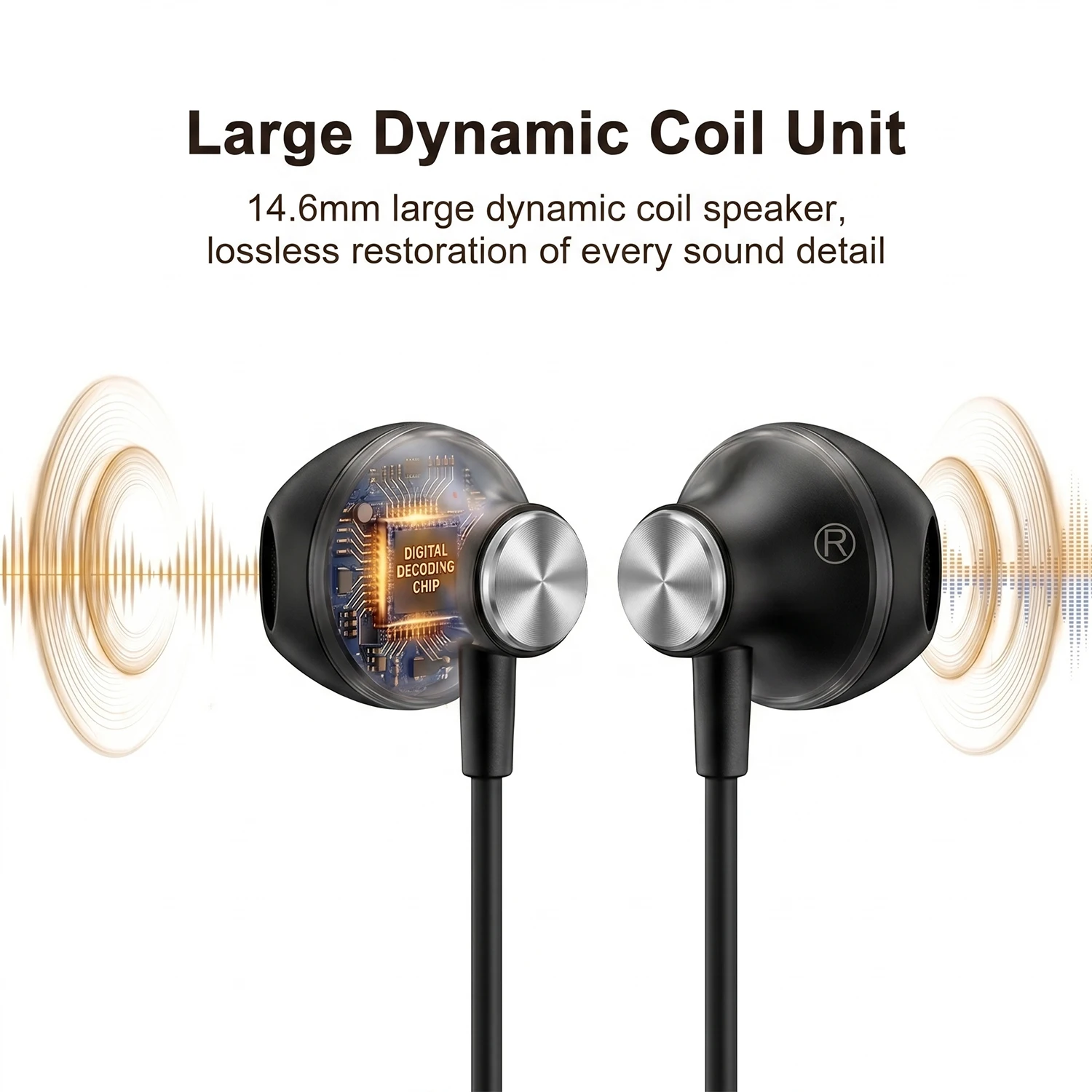 Фото Проводные наушники USB Type-C HiFi с объемным звуком и микрофоном для Samsung Galaxy S25 S24 S23 S22 S21, внутриканальные гарнитуры 3,5 мм №5