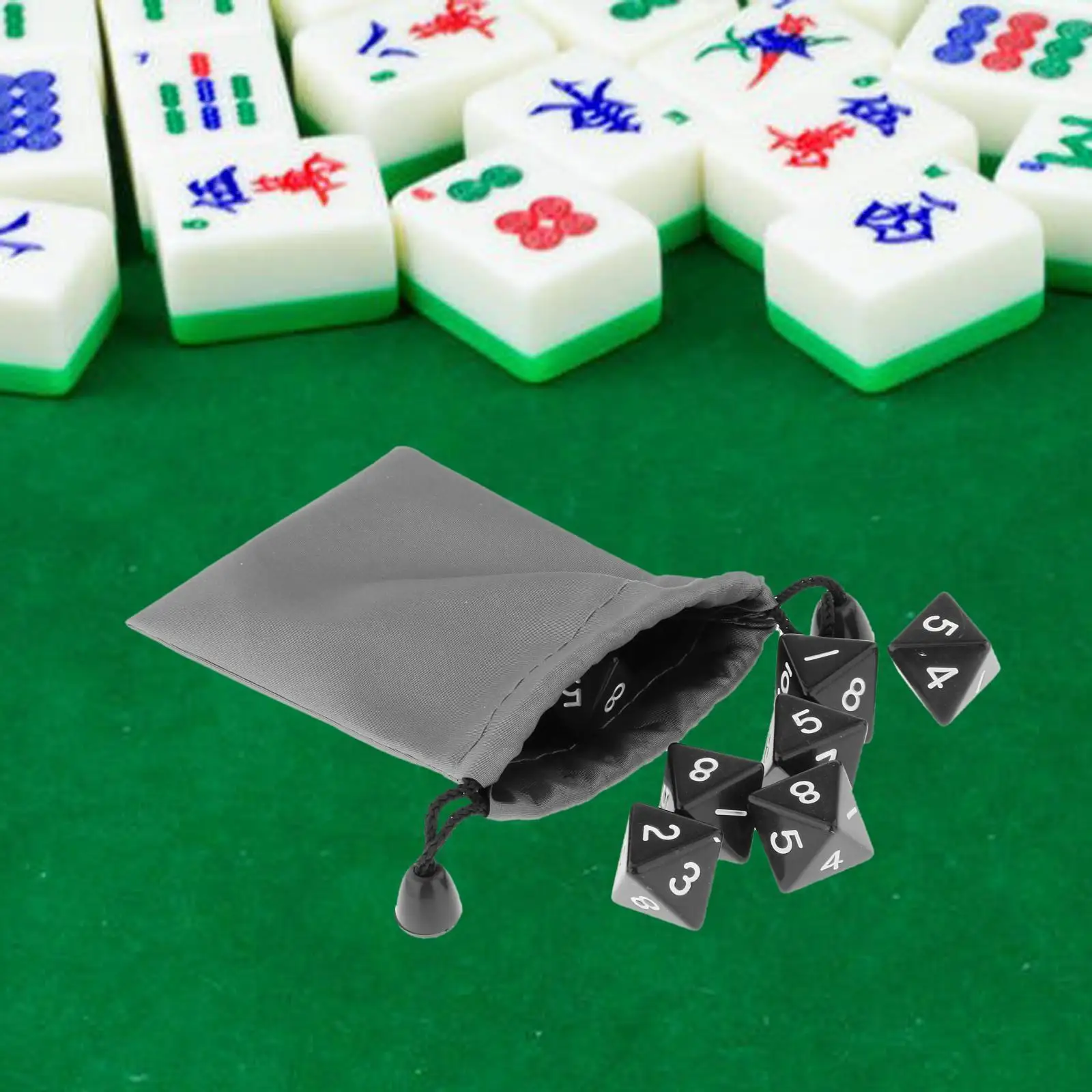 

8 Pcs Digital Dice Table Board Game Accessories Party Props for Kids