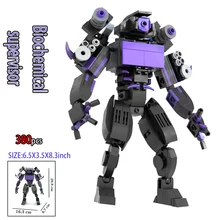Skibidi 변기 오디오 맨 및 카메라 타이탄 맨 스피커 맨 Moc 빌딩 블록, 레고 장난감 DIY 벽돌 장난감 세트