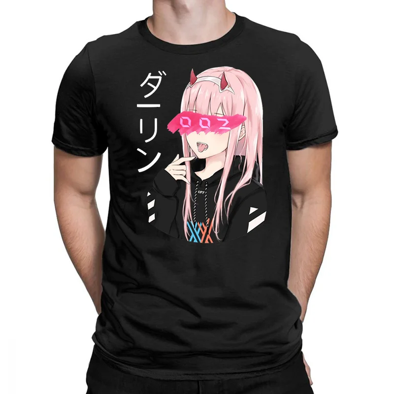 

Darling In The Franxx Printing Tshirt unisex Oversized Short Sleeve T-shirt Spring Summer Fashion Shirt Tops Base