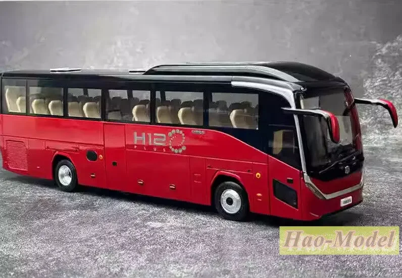 1:36 для автобуса Zhongtong H12 модель автомобиля из сплава литые под давлением