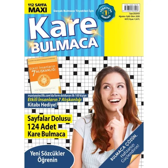 

Maxı Square Puzzle Number 2020/03 Collective Turkish books hobby activity development skills of developer