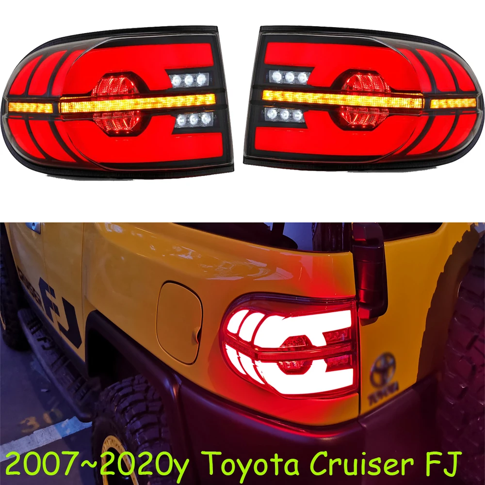 

2pcs Car Bumper Driving+Brake+Signal LED Rear Lamp Tail Light For Prado Cruiser FJ Taillight 2007~2014year Cruiser Tail Light