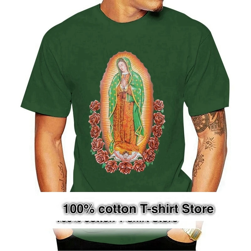 

Our Lady Of Guadalupe Virgin Mary Men's T Shirt
