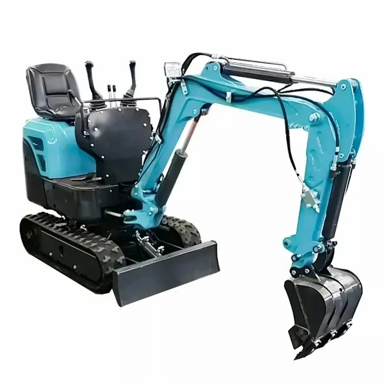 Мини-экскаватор гусеничный трактор сельскохозяйственная техника маленький