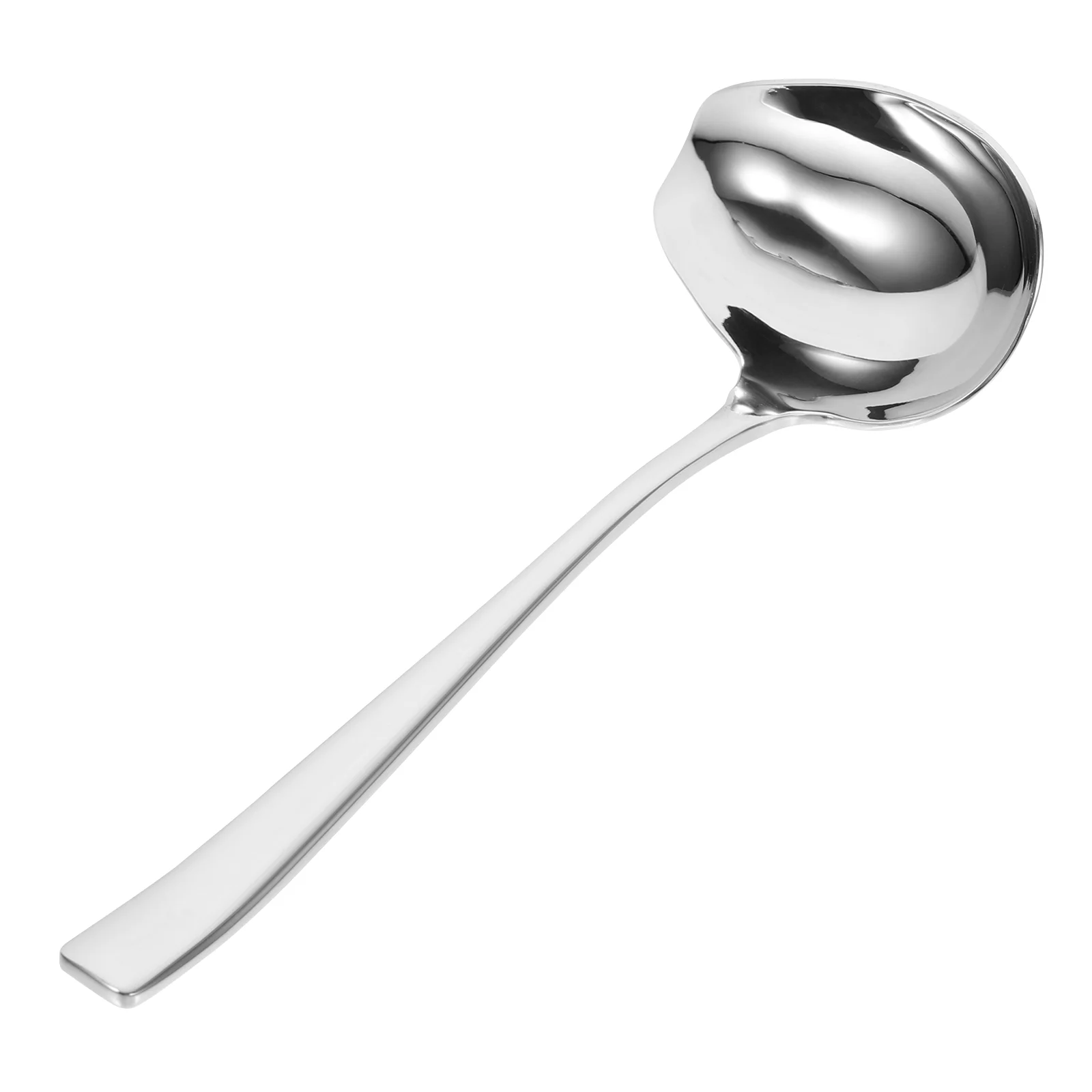 

Ladle Spoon Sauce Soup Gravy Spoons Serving Small Steel Stainless Spout Drizzle Saucier Separatorladles Pizza Silver Kitchen