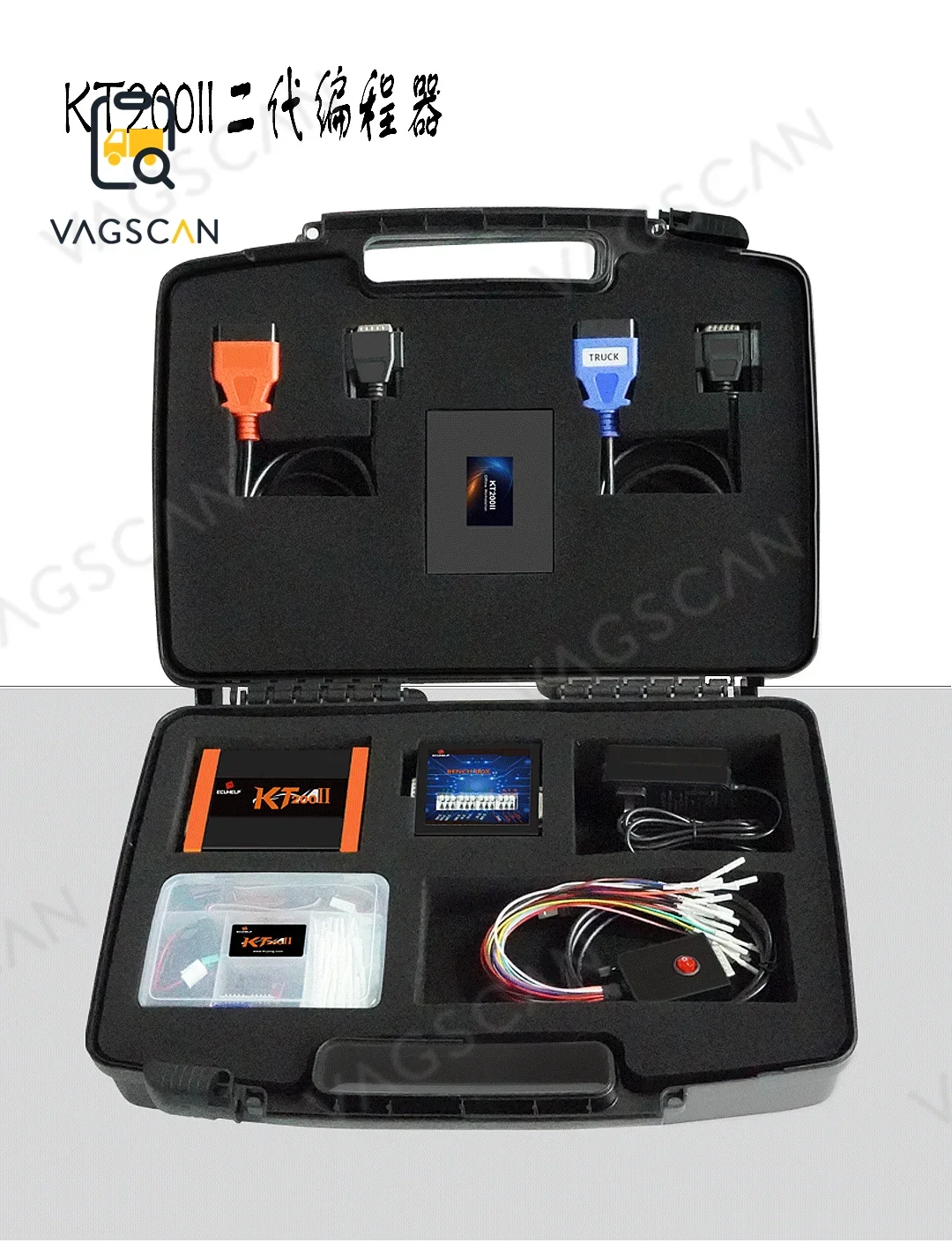 TCU ecu Программатор KT200 II с автономной рабочей станцией бесплатным адаптером Без