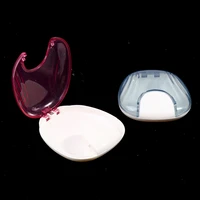 push type tooth retainer partial denture storage box orthodontic box small tooth travel box outdoor box retainer box
