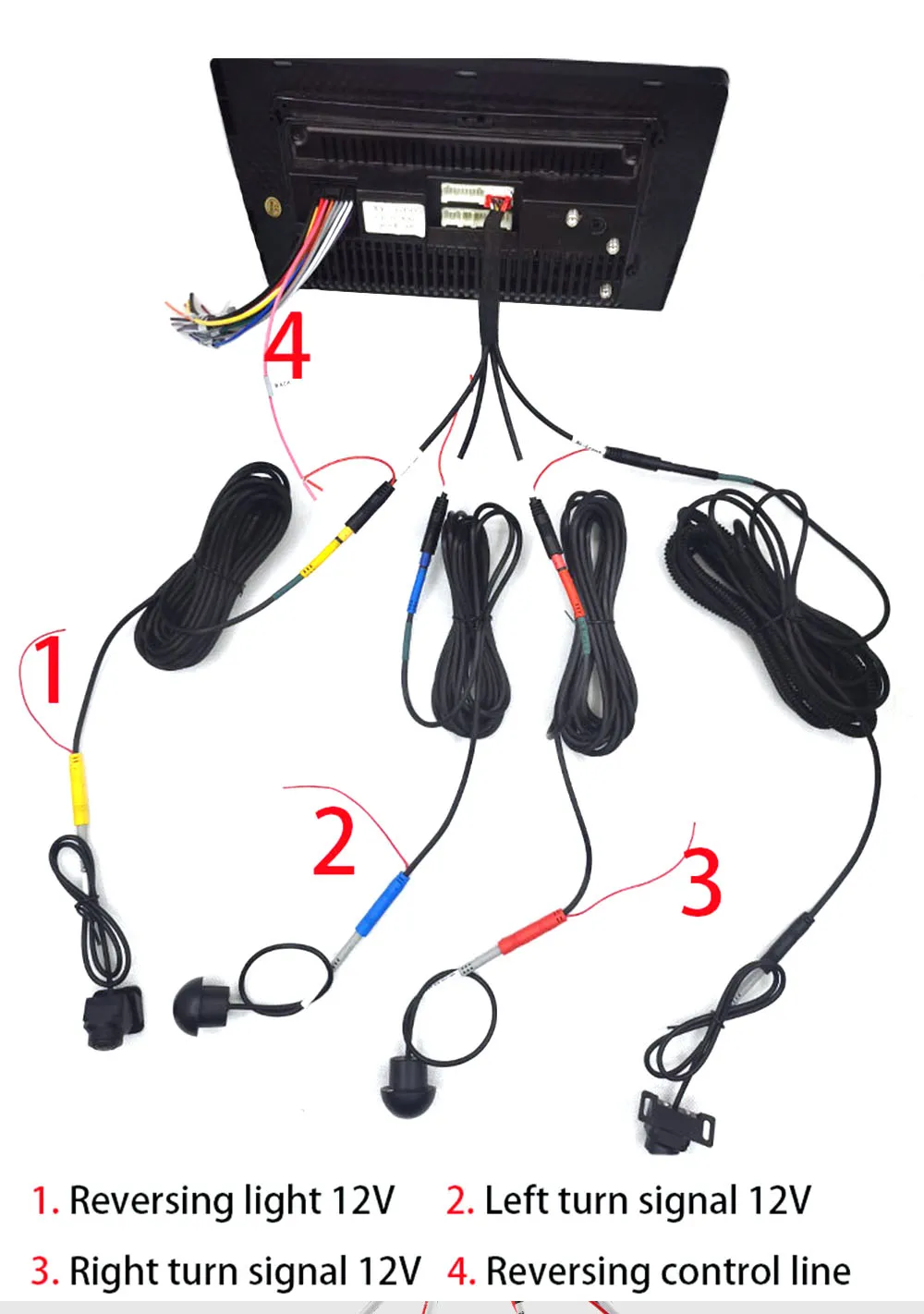 360-камера для автомобиля Встроенная 360° ° Функция просмотра объемного звучания с