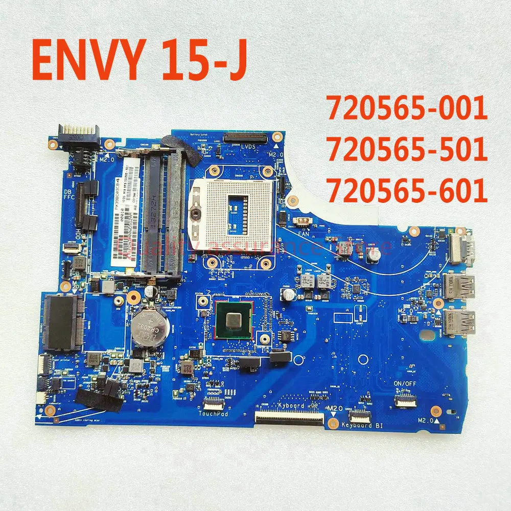Материнская плата для ноутбука HP ENVY 15T-J000 15-J 720565-601 720565-001 720565-501 6050A2547701, материнская плата для ноутбука HM87 DDR3