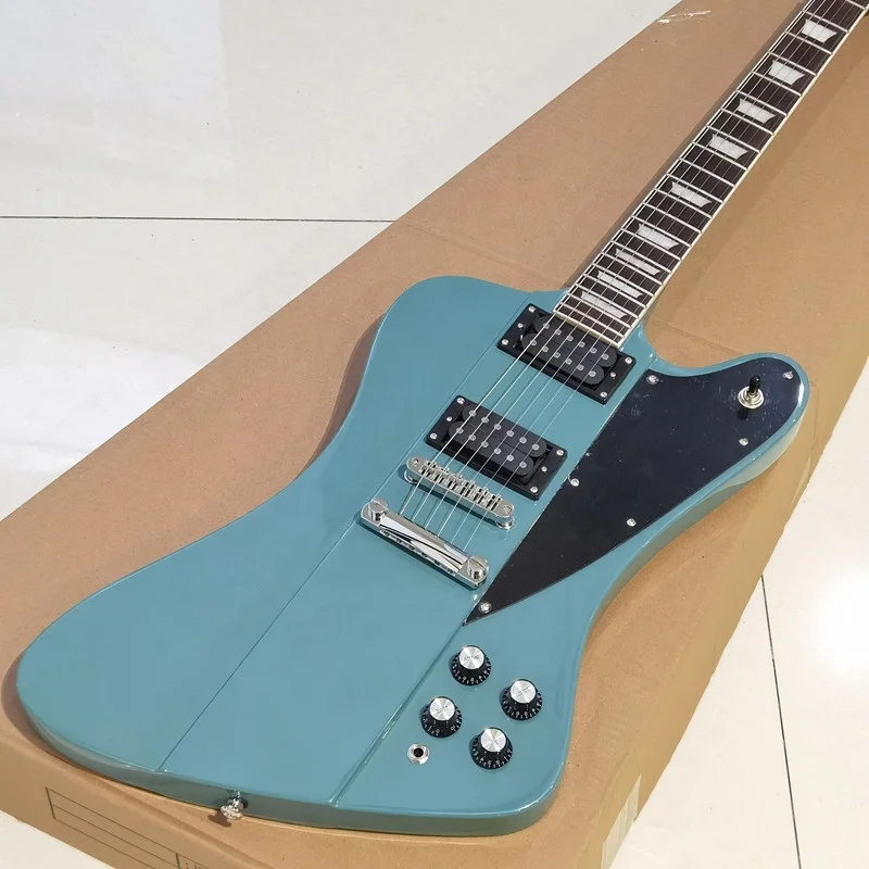 Электрогитара Gleroy 6 струн корпус из красного дерева