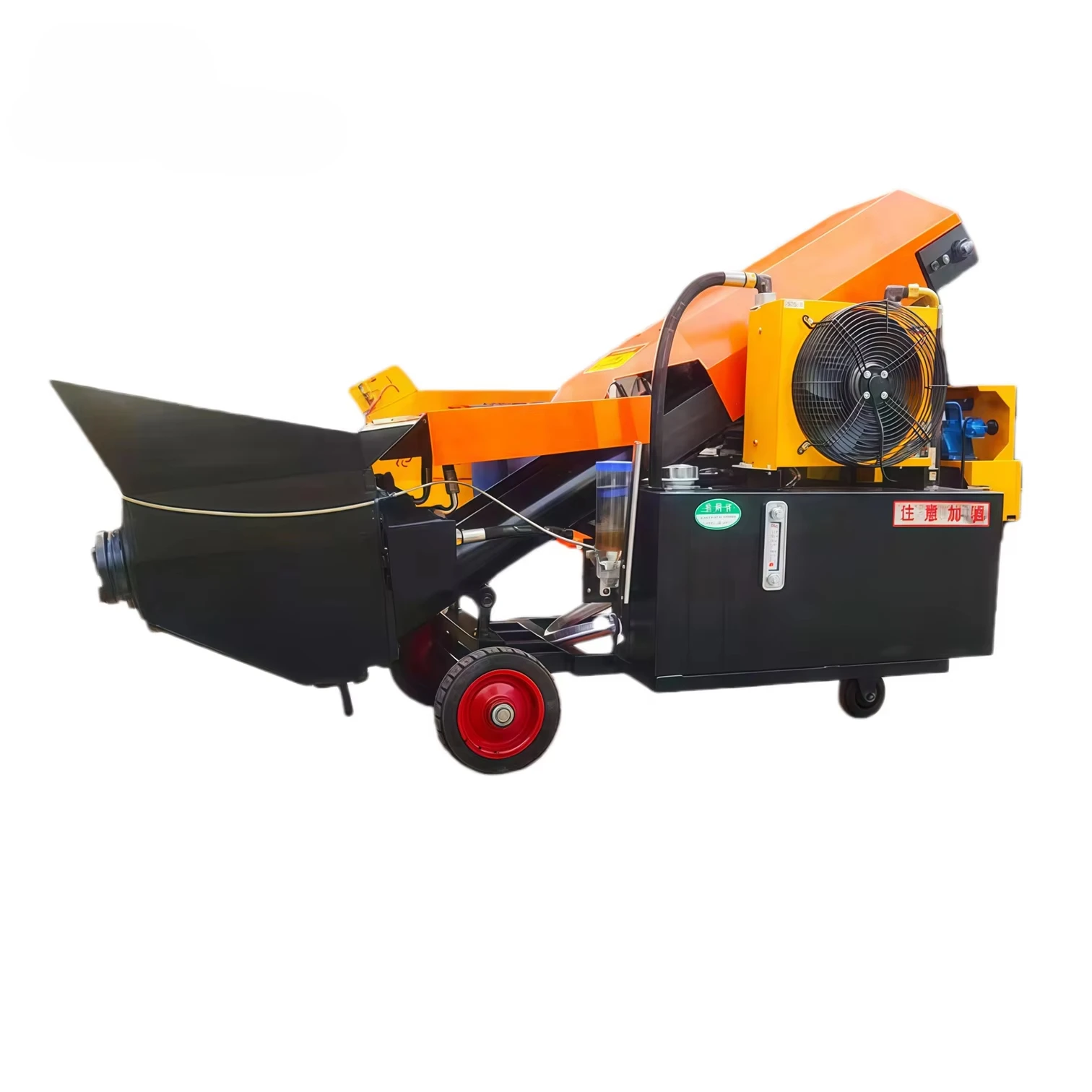 Фото Горячая распродажа: Настраиваемый дизельный бетононасос 8 м³/ч, высокая эффективность, гарантия 1 год, быстрая доставка №2