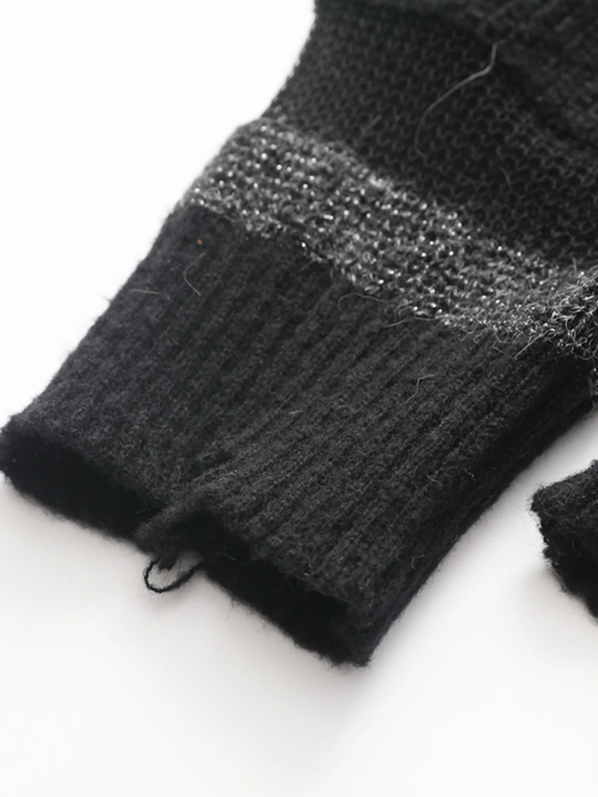 Aige 2024 зимний универсальный модный прозрачный вязаный женский свитер в