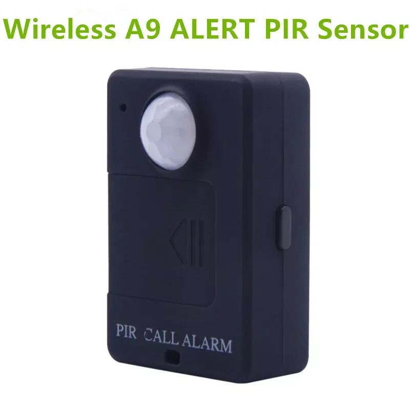 Alarm Sensor Motion sensor A9 Mini PIR Infrared GSM Wireless Alarm High Sensitivity Monitor Motion Detection Anti-theft EU Plug