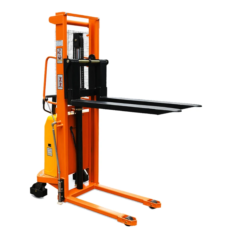 Электрический вилочный погрузчик подъемник поддонов 1T 3 5 M полуэлектрический