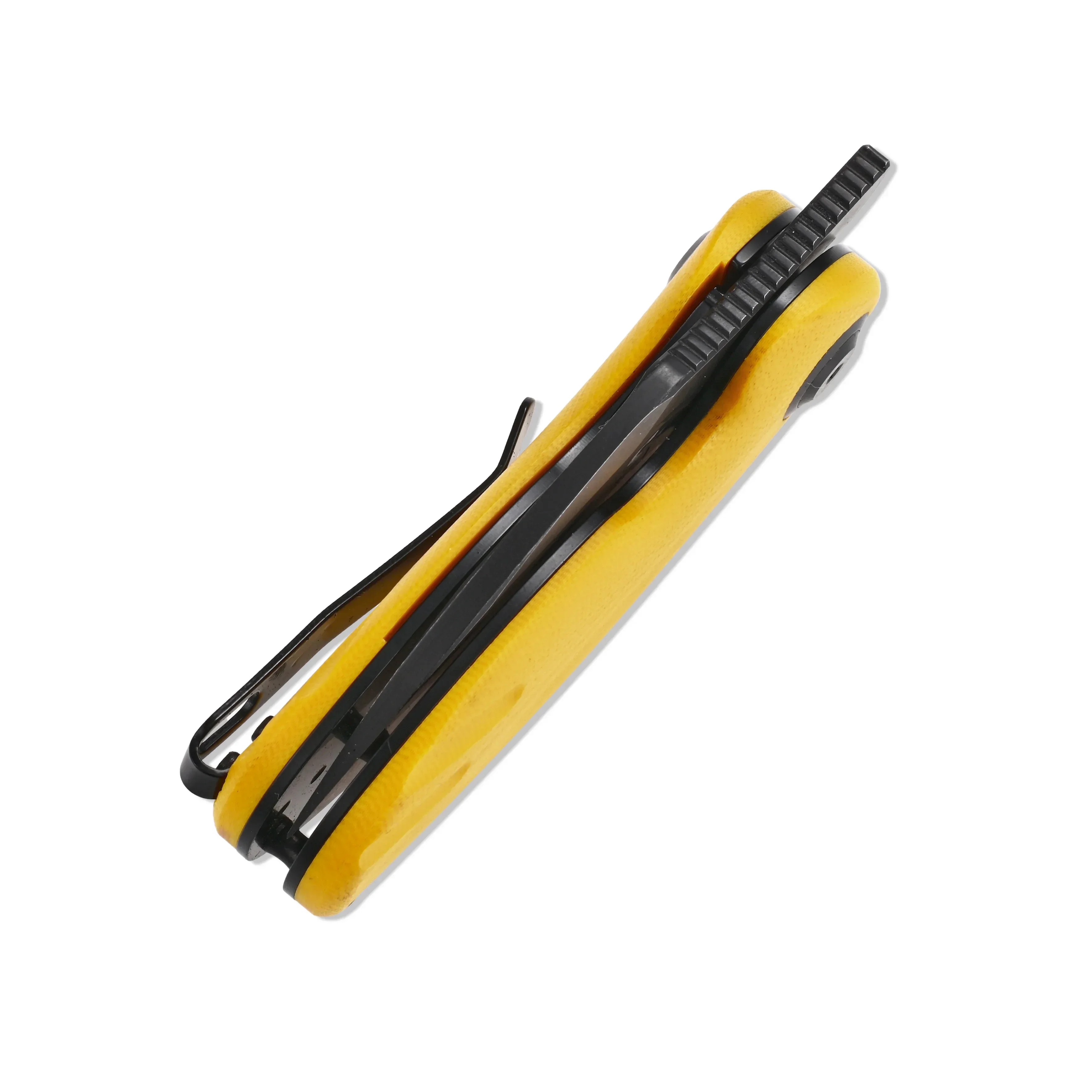 Женский складной нож ST153 карманный 14C28N с черным лезвием из потертого камня