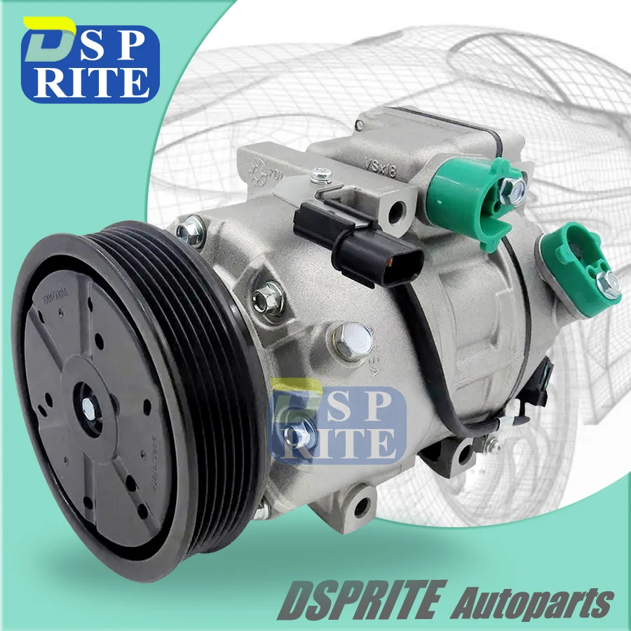 Компрессор кондиционера A/C и муфта 97701-3M001 для Hyundai Genesis 3.8L 2009-2014 977013M000 97701-3M000 977013M001