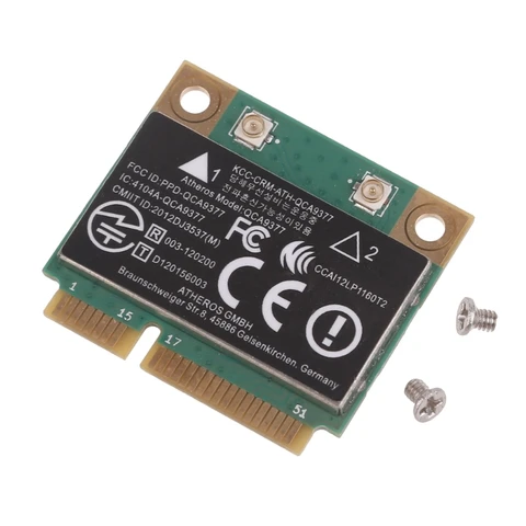 Беспроводной адаптер QCA9377, 433 Мбит/с, Wi-Fi-карта, сетевая карта, мини-адаптер PCIE Wi-Fi