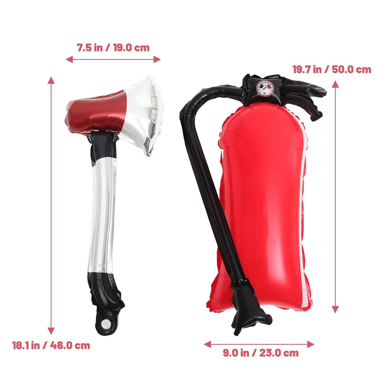 Пожарный принадлежности для дня рождения огнетушитель воздушный шар надувная