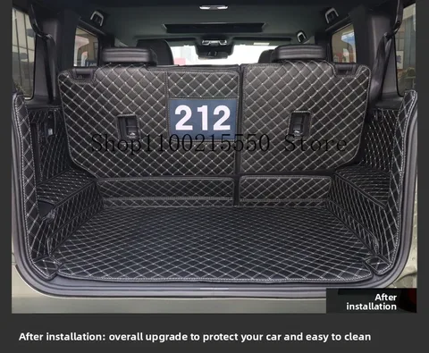 Для Пекин 212 T01 2024-2025 кожаный защитный коврик для багажника, Стайлинг автомобиля, подкладка для заднего багажника, коврик для багажника, лоток для пола