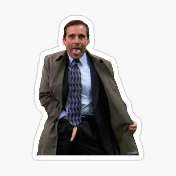 

Michael Flashing 5PCS Stickers for Print Anime Decorations Cartoon Background Decor Laptop Stickers Bumper Water Bottles Home