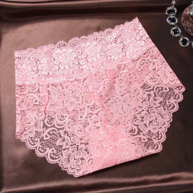 

Lace Women High Waist Panties Plus Size Breathable Comfortable Seamless Without Traces Butt Lift Underwears Panties
