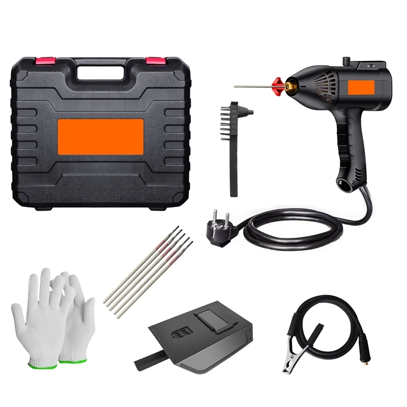 

ARC 220V Handheld Arc Welding Machine 2-14Mm Welding Thickness Automatic Digital Current Adjustment Welder(EU Plug)