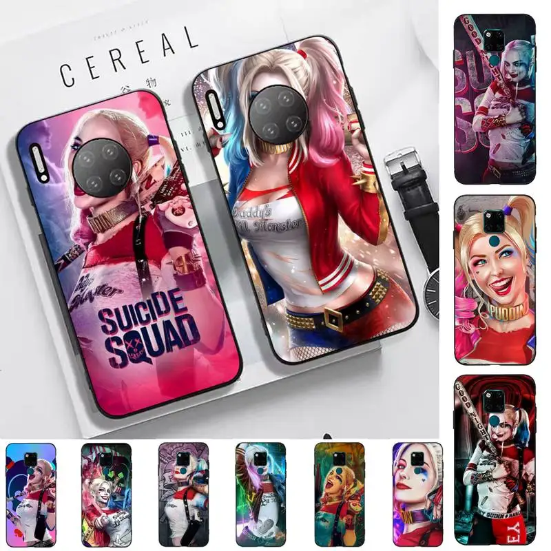 

DC H-Harley Quinn Joker-S Phone Case for Huawei Mate 20 10 9 40 30 lite pro X Nova 2 3i 7se