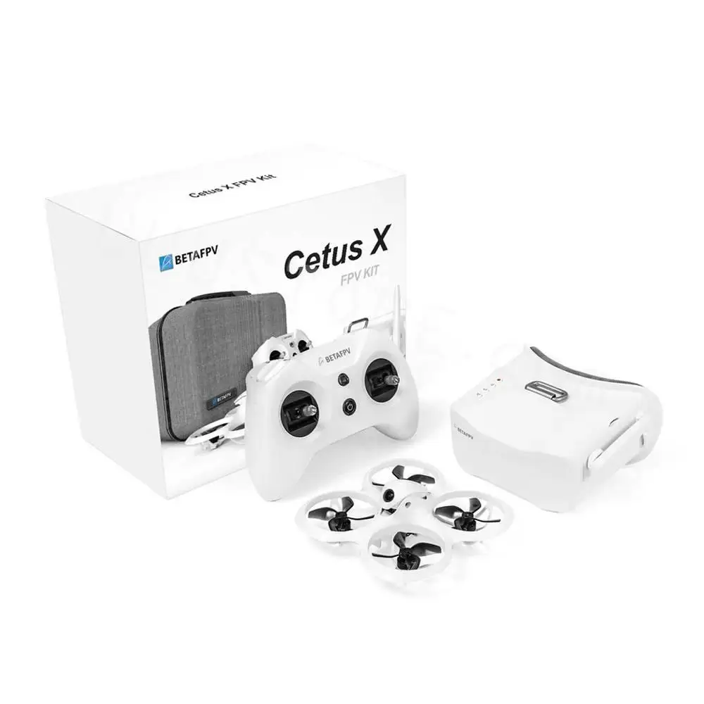 BETAFPV Cetus X Brushless FPV Quadcopter RTF LiteRadio 3 Radio Transmitter VR03 FPV Goggles C04 FPV Camera RC Drone