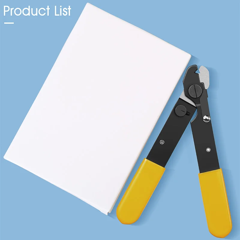 FO103-S Single Hole Fiber Optic Cable Stripper Miller Clamp Fiber Stripping Pliers FO103-S Cable Stripping Tool